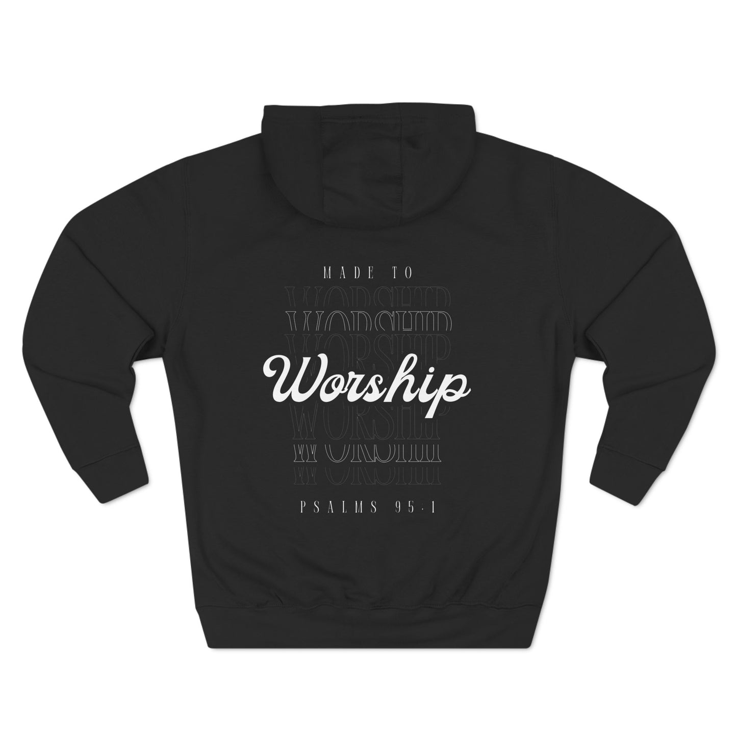 Psalms 95:1 Worship Hoodie